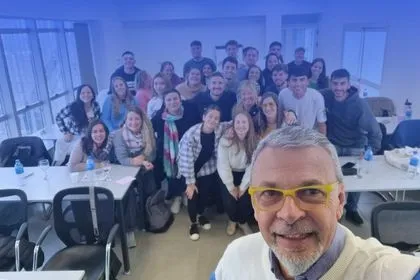 Amílcar Lovino en escenario